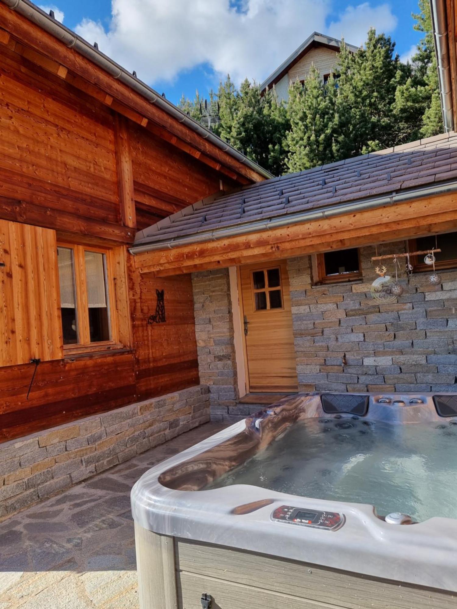 Chalet 6 Pers Avec Spa, Terrasse Plein Sud A Saint-Michel-De-Chaillol - Fr-1-393-22 Exterior photo